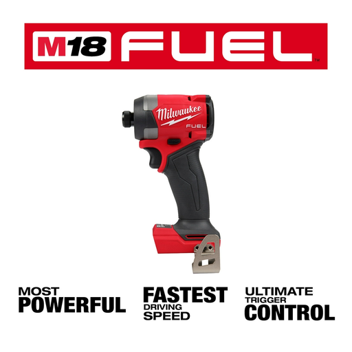 Milwaukee 2953-20 M18 Fuel 1/4" Impact Driver 3900 Rpm Tool Only (Brushless Lithium Ion Cordless)