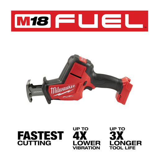 Milwaukee 2719-20 M18 Fuel Hackzall Reciprocating Saw (Tool Only) (Brushless Lithium Ion Cordless)
