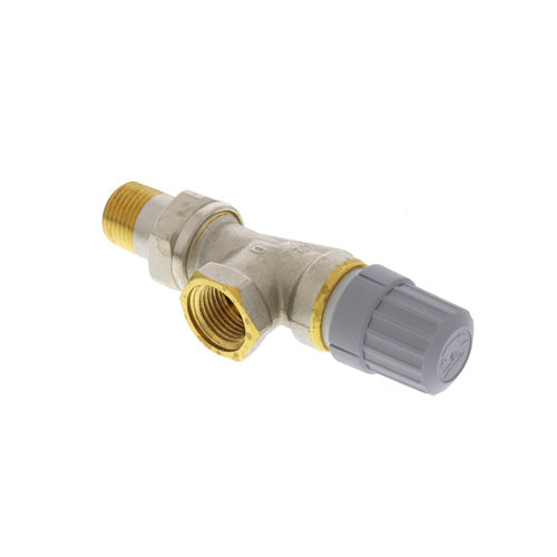 RA2000 1/2" Side mount angle valve, FNPT x MNPT union tailpiece 013G8013