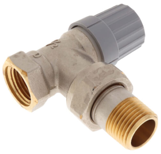 Danfoss 013G8014 1/2" Angle Thermostatic Radiator Valve | TRV