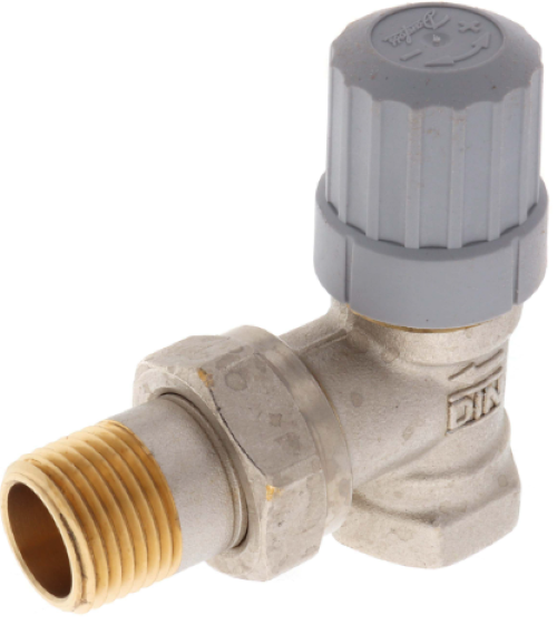 Danfoss 013G8014 1/2" Angle Thermostatic Radiator Valve | TRV