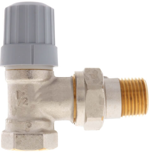 Danfoss 013G8014 1/2" Angle Thermostatic Radiator Valve | TRV