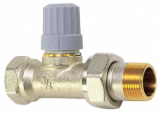 3/4" Straight Thermostatic Radiator Valve 013G8020