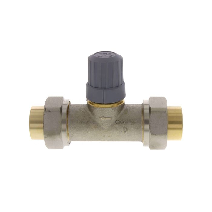 Danfoss 013G8044 3/4" Straight Thermostatic Radiator Valve – Double Solder Union