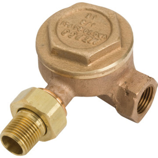 Mepco 1E-LH 1/2" Straight Radiator Steam Trap