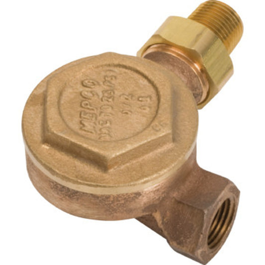 Mepco 1E-RH 1/2" Straight Radiator Steam Trap