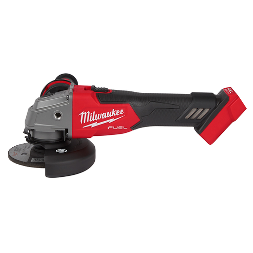 Milwaukee 2880-20 M18 FUEL Brushless Lithium-Ion 4-1/2 in. / 5 in. Cordless Small Angle Grinder with No-Lock Paddle Switch (Tool Only)