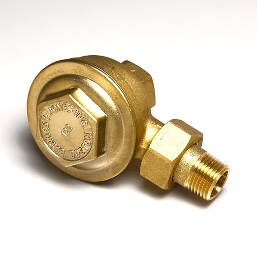 Barnes & Jones 122A Thermostatic Radiator Trap, Type A, Angle, 1/2" Size