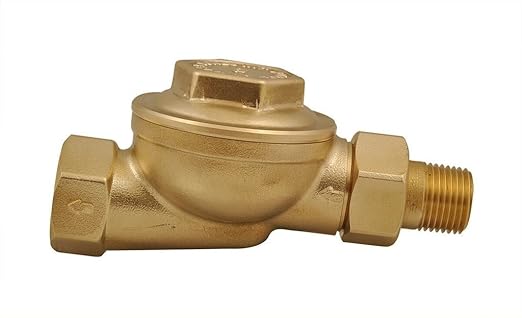 Barnes & Jones 122S Thermostatic Radiator Trap, Type A, Straight, 1/2" Size