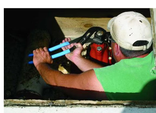 CHANNELLOCK 20 1/4 in Bigazz Straight Jaw Tongue and Groove Plier, Serrated