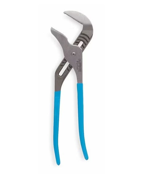 CHANNELLOCK 20 1/4 in Bigazz Straight Jaw Tongue and Groove Plier, Serrated