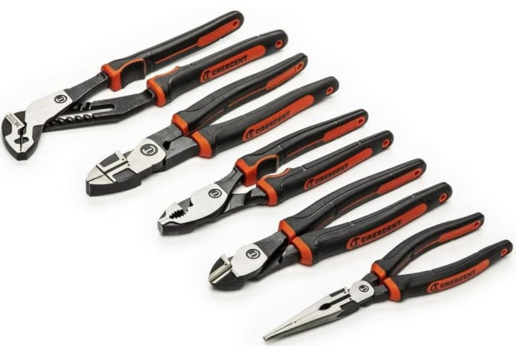 CRESCENT - Z2 5Pc Mixed Dual Material Plier Set (Z2SET5CG-06)