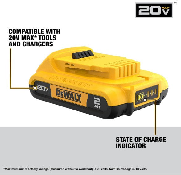 DEWALT 20V MAX Brushless Drill & Impact Combo Kit DCK277D2