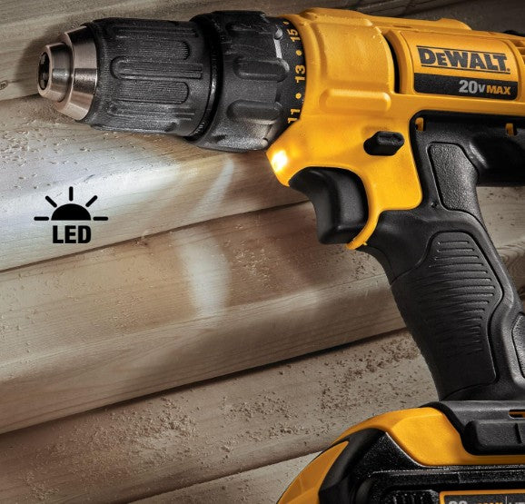 DEWALT 20V MAX Cordless Drill & Impact Combo Kit DCK240C2