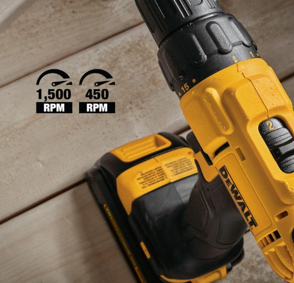 DEWALT 20V MAX Cordless Drill & Impact Combo Kit DCK240C2
