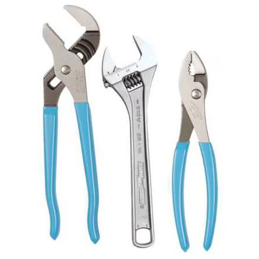 CHANNELLOCK General Hand Tool Kit, 3-Piece GS-20 Tool Set | Durable