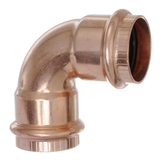 VIEGA ProPress 90 Elbow, 1 1/2" x 1 1/2" 77037