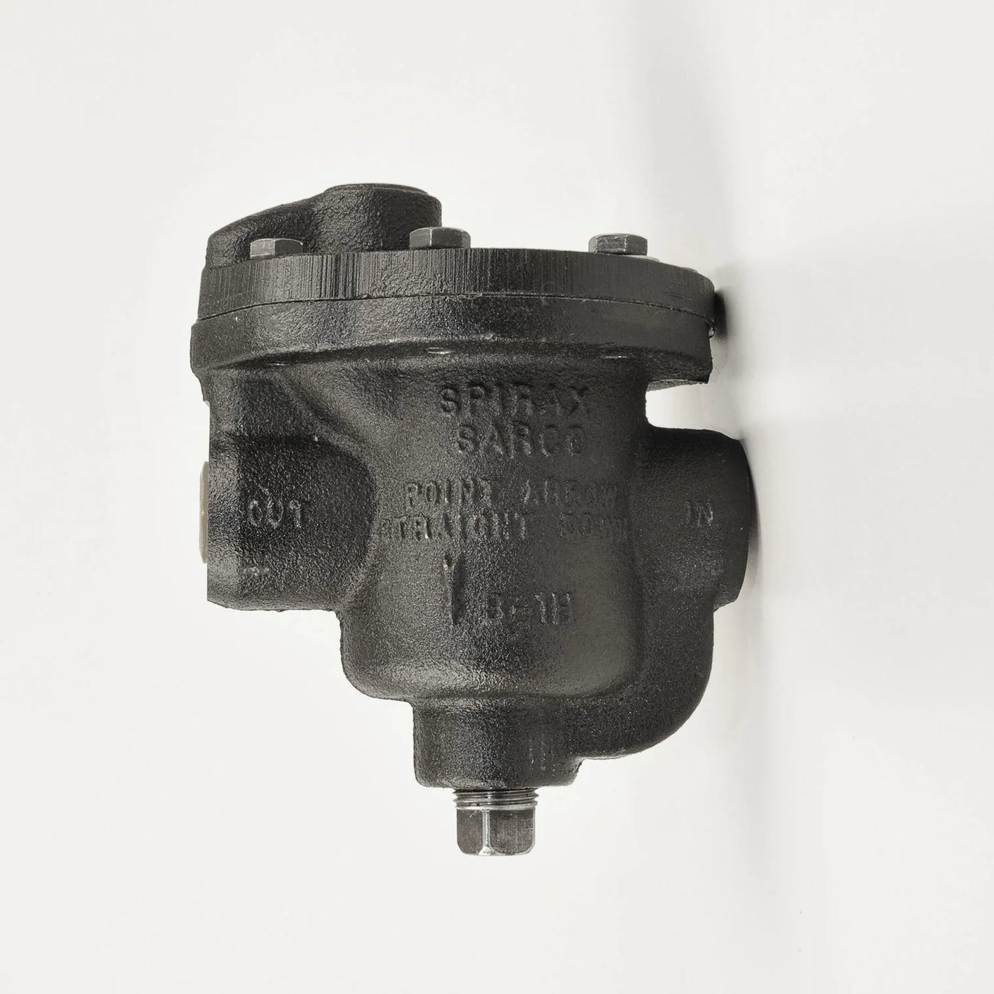 Spirax-Sarco 64147 B1H-15 1/2" Cast Iron Steam Trap 15 Psig BucketTrap