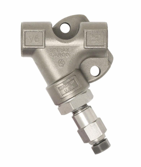 Spirax Sarco 67980 Strainer Connector With Blowdown, 1/2 in Socket Weld, Stainless Steel. LEAD TIME: 6 - 8 WEEKS
