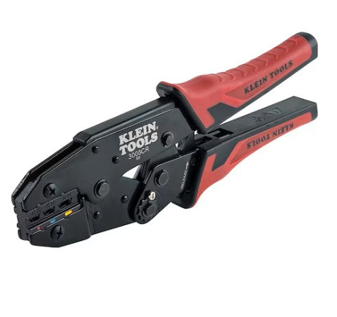 KLEIN TOOLS 9" Wire Crimper Steel Professional Crimping Tool