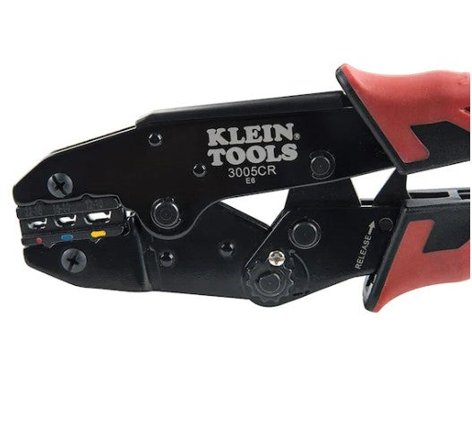 KLEIN TOOLS 9" Wire Crimper Steel Professional Crimping Tool