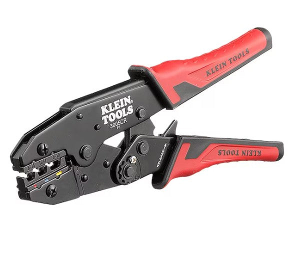 KLEIN TOOLS 9" Wire Crimper Steel Professional Crimping Tool
