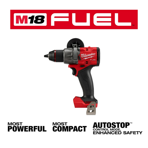 Milwaukee 2904-20 M18 Fuel 1/2" Hammer Drill / Driver W Side Handle Tool Only (Cordless)