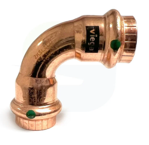 VIEGA Pro Press 90 Elbow, 1/2" x 1/2" 77317