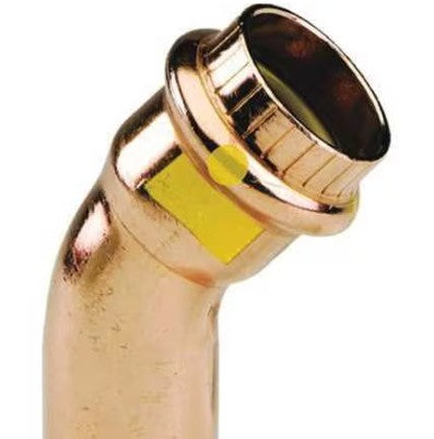 VIEGA ProPress 45 Street Elbow 3/4" x 3/4" Copper Press Fitting 77053