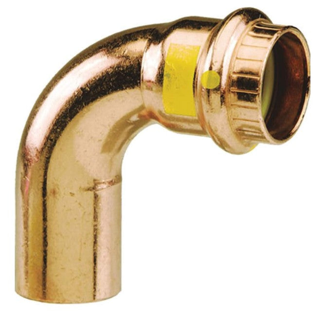 Viega ProPress 90 Street Elbow 1/2" x 1/2" Copper Press Fitting 77347